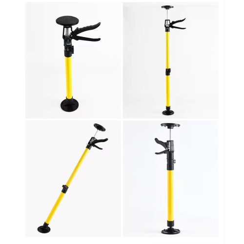Телескопічна опора-домкрат до 40 кг для монтажу та встановлення меблів, нерж. сталь