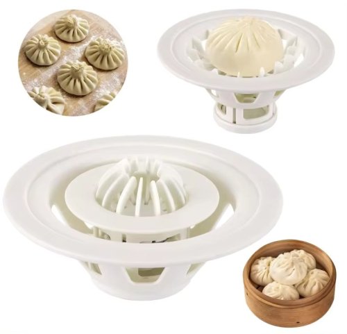 Домашня форма-хінкальниця для ліплення хінкалі та формування тіста