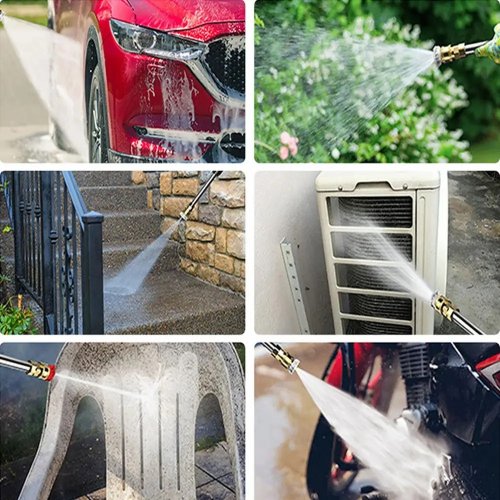 Бездротовий водяний пістолет високого тиску 2×48V, портативна автомийка для авто