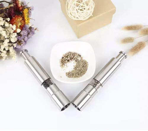 Ручний млин для солі та перцю XL-552 з нержавіючої сталі — подрібнювач спецій механічний