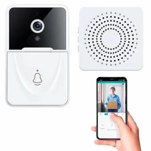 Бездротовий Wi‑Fi відеодзвінок Doorbell X9 з камерою, датчиком руху та домофоном