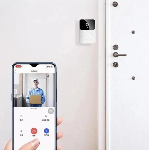 Бездротовий Wi‑Fi відеодзвінок Doorbell X9 з камерою, датчиком руху та домофоном