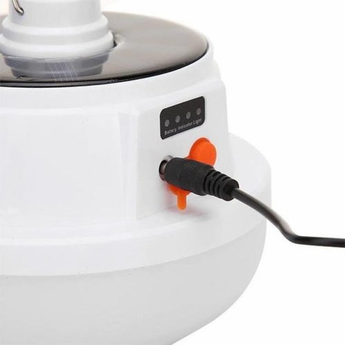 Аварійна акумуляторна лампа-світильник з гачком, сонячна зарядка, IP65 (2022)