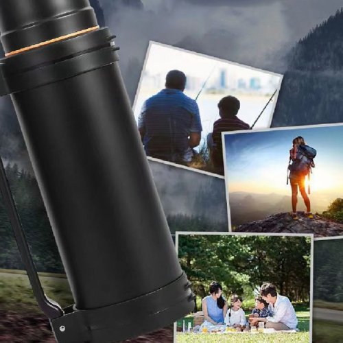 Туристичний термос DayDays A250 з нержавіючої сталі 2,5 л, вакуумна кришка, ручка для перенесення