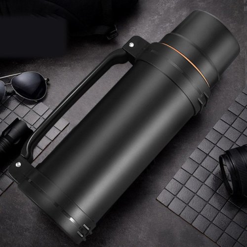 Туристичний термос DayDays A250 з нержавіючої сталі 2,5 л, вакуумна кришка, ручка для перенесення