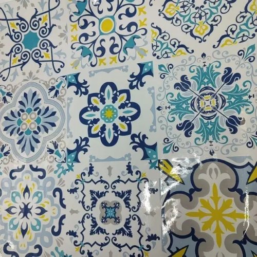 Самоклеюча кухонна плівка «Орнамент» 60×200 см для будь-яких поверхонь, східний візерунок