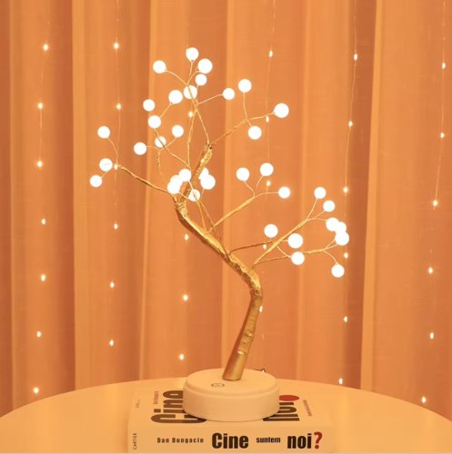 LED нічник-світильник «Bonsai Tree» — настільна декоративна лампа-дерево