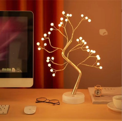 LED нічник-світильник «Bonsai Tree» — настільна декоративна лампа-дерево