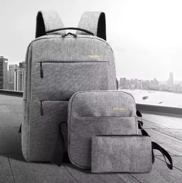Міський рюкзак Backpack 3в1: місткий для ноутбука + сумка та гаманець