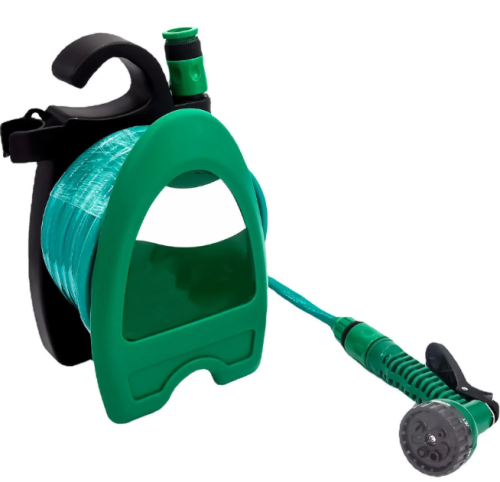 Поливальний шланг на котушці 10 м з розпилювачем BB-4208