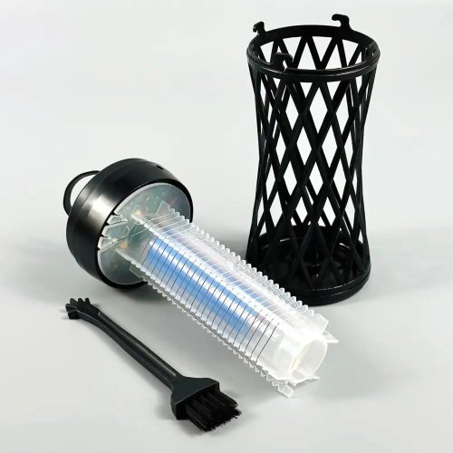 Електрична лампа-пастка від комарів TX-WD02, портативна, з підсвічуванням та акумулятором