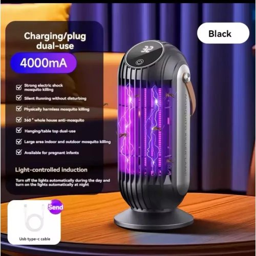 УФ-лампа Mosquito Killer від комарів з дисплеєм: пастка для комах і розрядна сітка