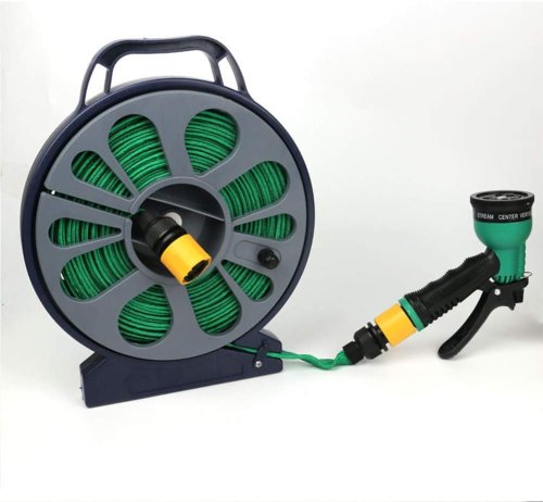 Гнучкий поливальний шланг Garden Hose 15 м, подовжуваний, для саду/городу/дачі, універсальне підключення