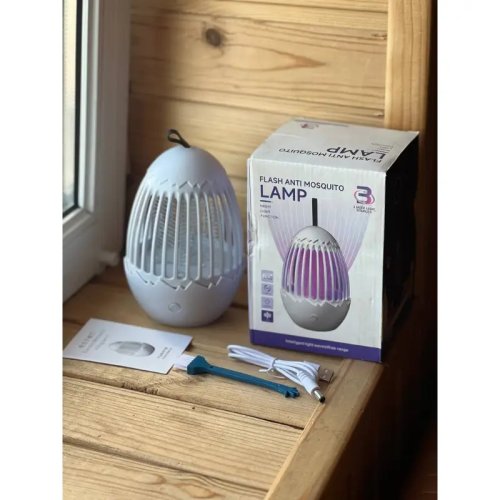 Антимоскітна УФ лампа-світильник LY-841: пастка комах з USB-живленням і нічником