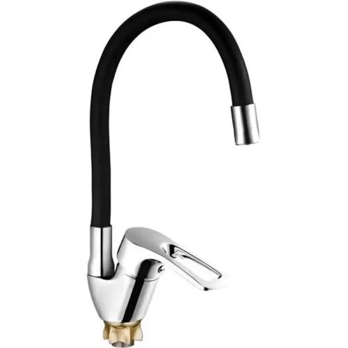 Гнучкий змішувач Water Tap HA-181 для кухні/ванної, силіконовий вилив 47 см, поворот 360°