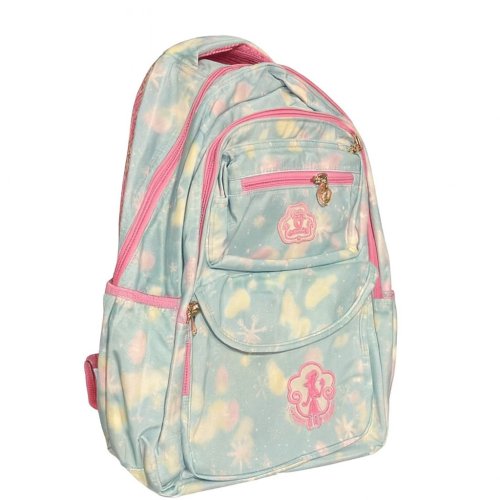 Шкільний рюкзак для дівчинки «Принцеса» 43×20×31 см, яскраво-рожевий портфель NA 3