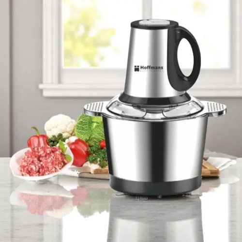 Електричний чоппер Hoffmans Electronics HM-8829 1800Вт, металева чаша 3,5 л, універсальний подрібнювач