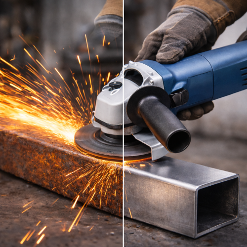 Кутова шліфмашина (болгарка) Angle Grinder 220V, електрична з тумблерним вимикачем