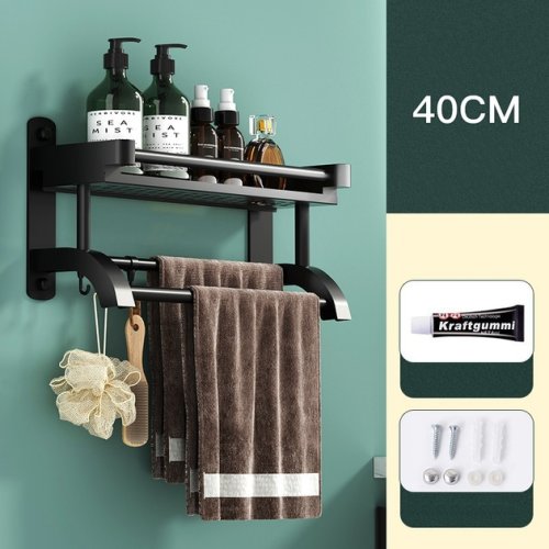 Полиця у ванну з нержавіючої сталі 105×20×22 см для рушників і аксесуарів