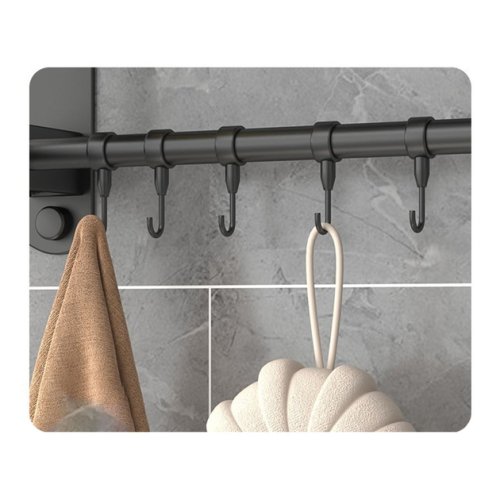 Полиця у ванну з нержавіючої сталі 105×20×22 см для рушників і аксесуарів