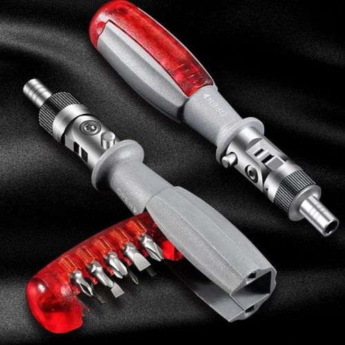 Кутова викрутка-тріскачка 11-в-1 (храповий механізм), багатофункціональна