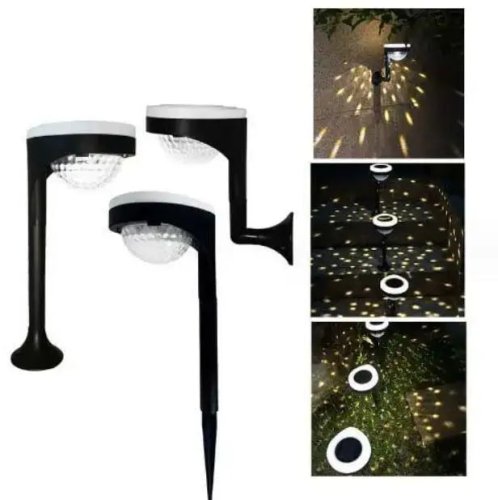 Садовий світильник на сонячній панелі 18WW (сонячна батарея)