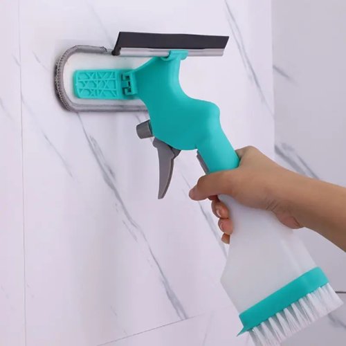 Щітка для миття вікон 3в1 з насадками 0511/003T для скла та гладких поверхонь