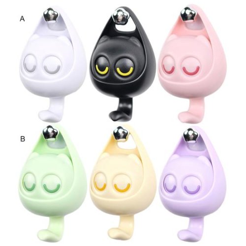 Самоклеючий настінний гачок з очима, милий дизайн