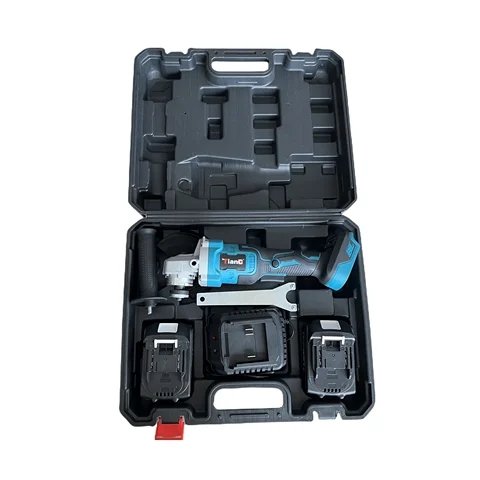 Акумуляторна кутова шліфмашина (болгарка) 48V 125 мм, безщіткова, професійна, 2 акумулятори