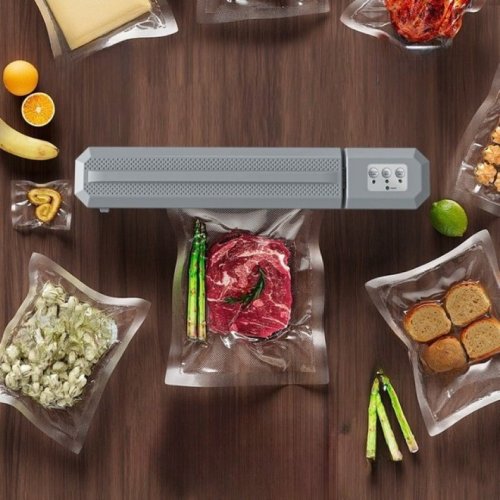 Вакуумний пакувальник LY-652 — напівавтоматичний вакууматор з подвійним нагрівом