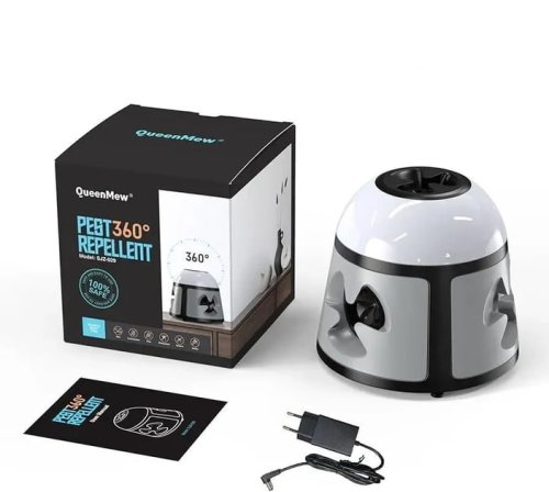 Ультразвуковий відлякувач шкідників 360° — проти тарганів, гризунів та інших шкідників