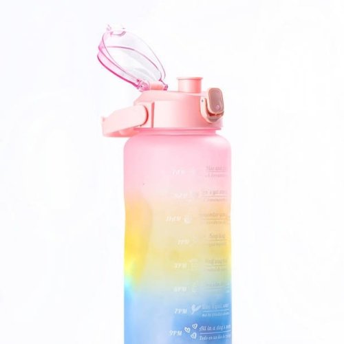 Набір багаторазових пляшок для води 300/900/2000 мл, 3 шт, харчовий пластик