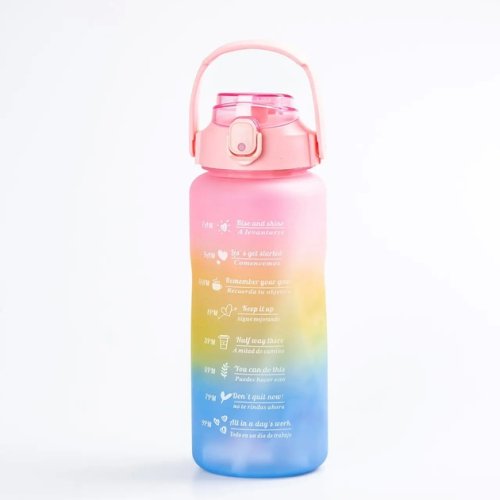 Набір багаторазових пляшок для води 300/900/2000 мл, 3 шт, харчовий пластик