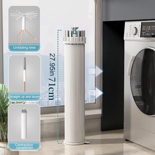 Складана сушарка для білизни Octopus 112×120 см — компактна сушильна стійка