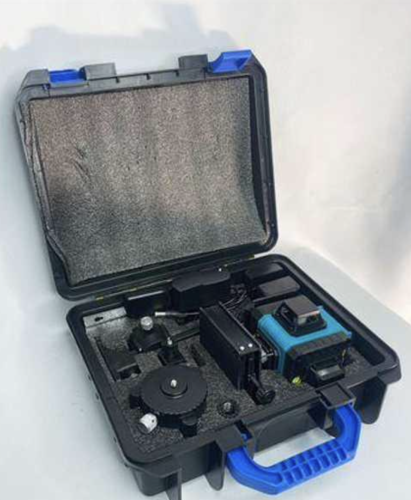 Лазерний нівелір 4D Level 40-43, професійний зелений рівень 360° для будівництва й ремонту