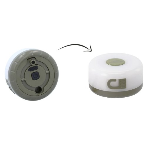 Кемпінговий підвісний ліхтар з гірляндою 20 м, USB, акумуляторний