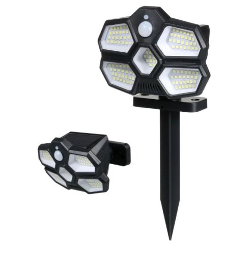 Вуличний LED світильник SH-580A Solar Induction з сонячною панеллю та датчиком руху