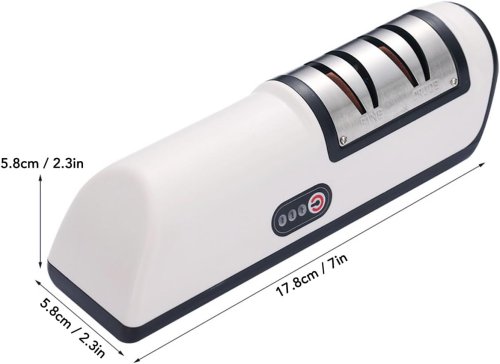 Акумуляторна USB електроточилка для ножів і ножиць (кухонні інструменти)