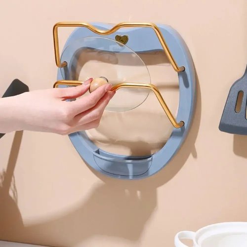 Настінний тримач для кришок POT COVER FRAME LY-455 для дому, підставка на стіну