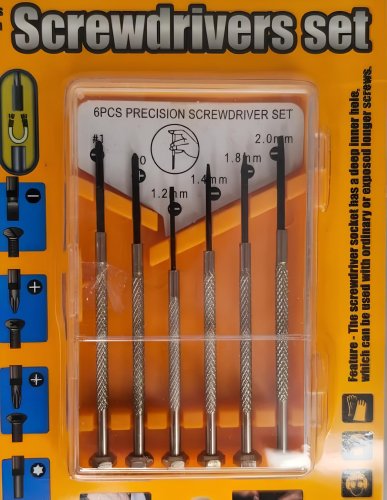 Набір викруток Screwdriver Set 13776-2 зі змінними насадками (біти)