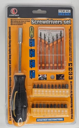 Набір викруток Screwdriver Set 13776-2 зі змінними насадками (біти)