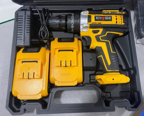 Шуруповерт Electric Drill 24W з набором слюсарного інструменту та насадками, універсальний