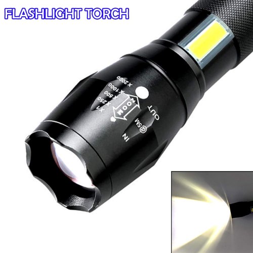 Тактичний водонепроникний ліхтар BAILONG BL-29-T6, USB Micro заряджання