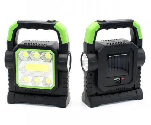 Багатофункціональний LED-ліхтар 3-в-1 HC-7078B на сонячній батареї