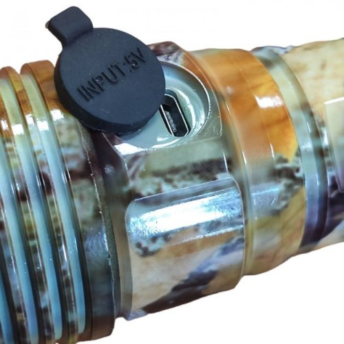 Тактичний ручний акумуляторний ліхтар Bailong BL-P512M, P90/P50