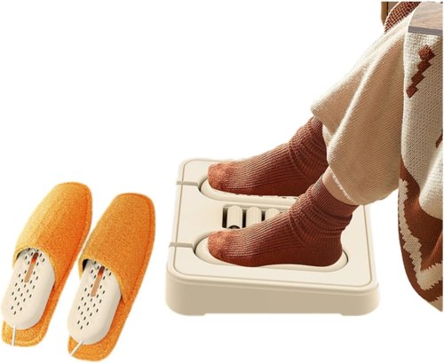 Сушарка для взуття 3-в-1 XL-1146: грілка для ніг і масажер, універсальний догляд