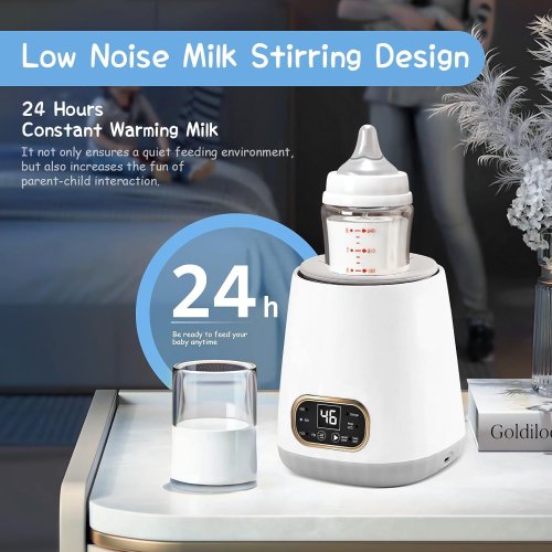 Портативний електропідігрівач-шейкер для дитячих пляшечок Electric Milk Bottle Shaker