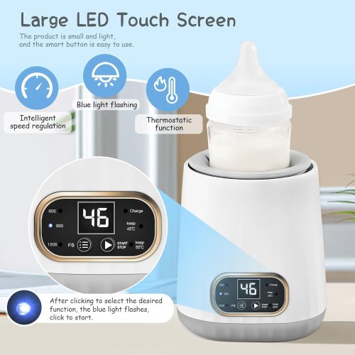 Портативний електропідігрівач-шейкер для дитячих пляшечок Electric Milk Bottle Shaker