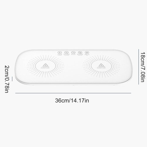 Інтелектуальна багатофункціональна дошка‑підігрівач для їжі для дому й офісу (тарілка з підігрівом)