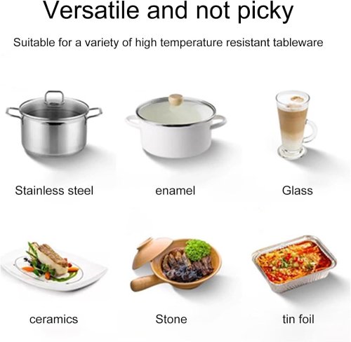 Інтелектуальна багатофункціональна дошка‑підігрівач для їжі для дому й офісу (тарілка з підігрівом)